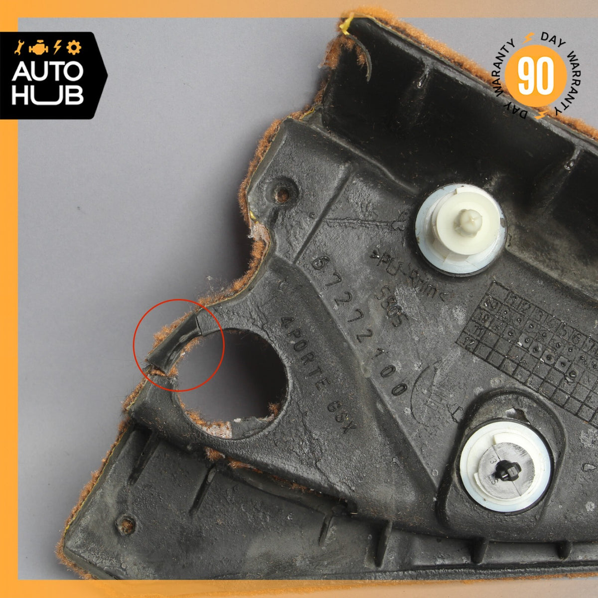03-13 Maserati Quattroporte S Left Driver Knee Panel Under Dashboard Dash OEM - photo 7
