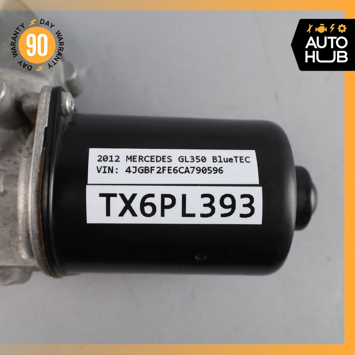 06-13 Mercedes X164 GL350 ML350 Upper Glass Windshield Wiper Motor OEM - photo 11