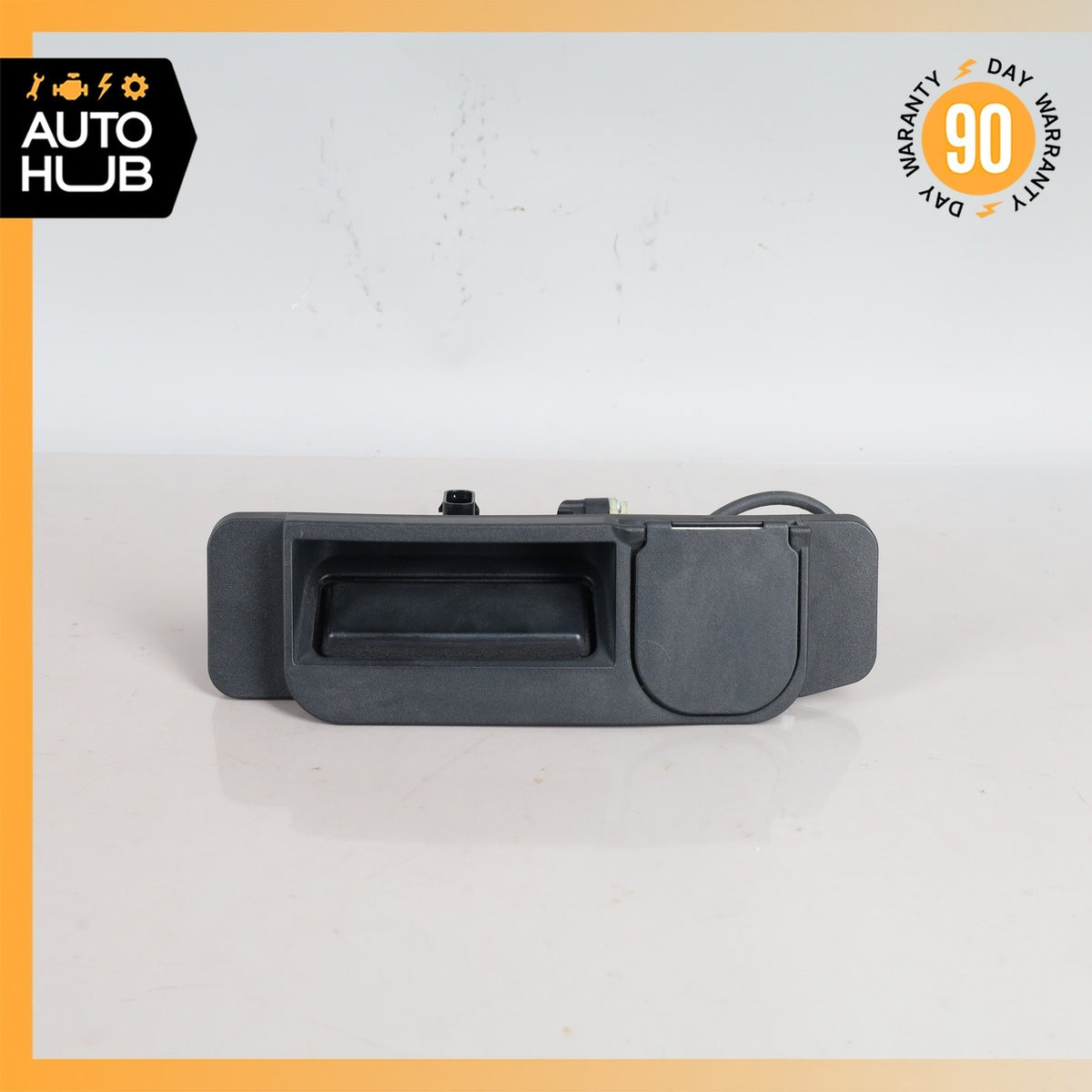14-20 Mercedes W222 S63 C300 Trunk Tailgate Release Open Handle w/ Camera OEM - photo 3