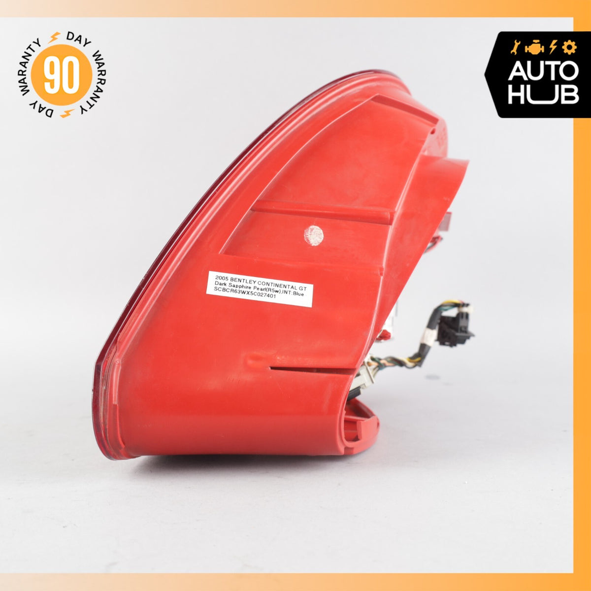 03-09 Bentley Continental GT Left Side Tail Light Lamp 3W8945095AB OEM 65k - photo 9