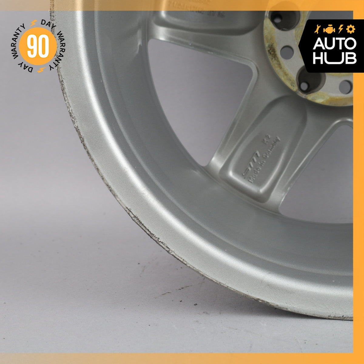 Mercedes R171 SLK350 SLK280 7.5 x 17 17" Wheel Rim Silver 1714010502 OEM - photo 12