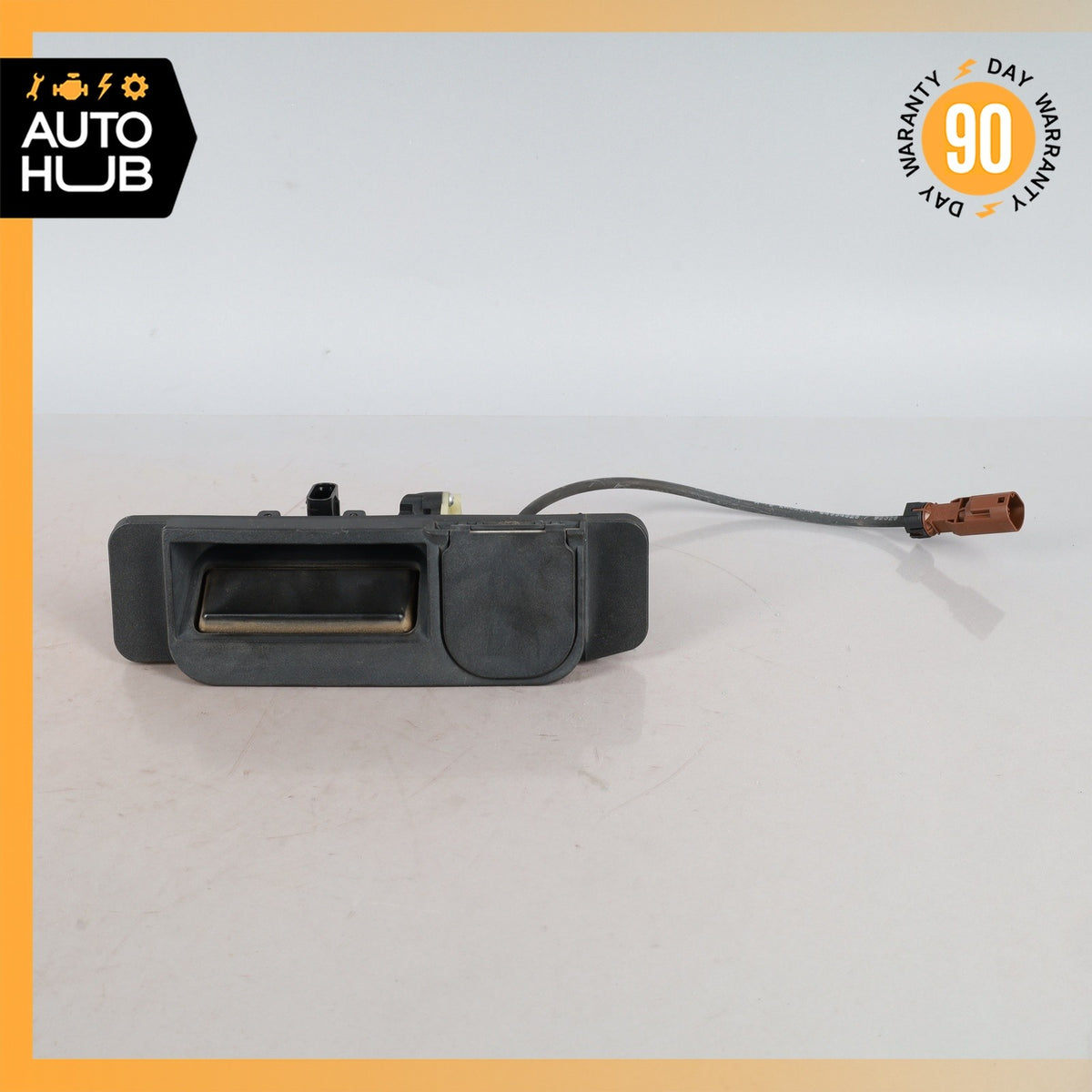 14-20 Mercedes W222 S550 S63 Trunk Tailgate Release Open Handle w/ Camera OEM - photo 2