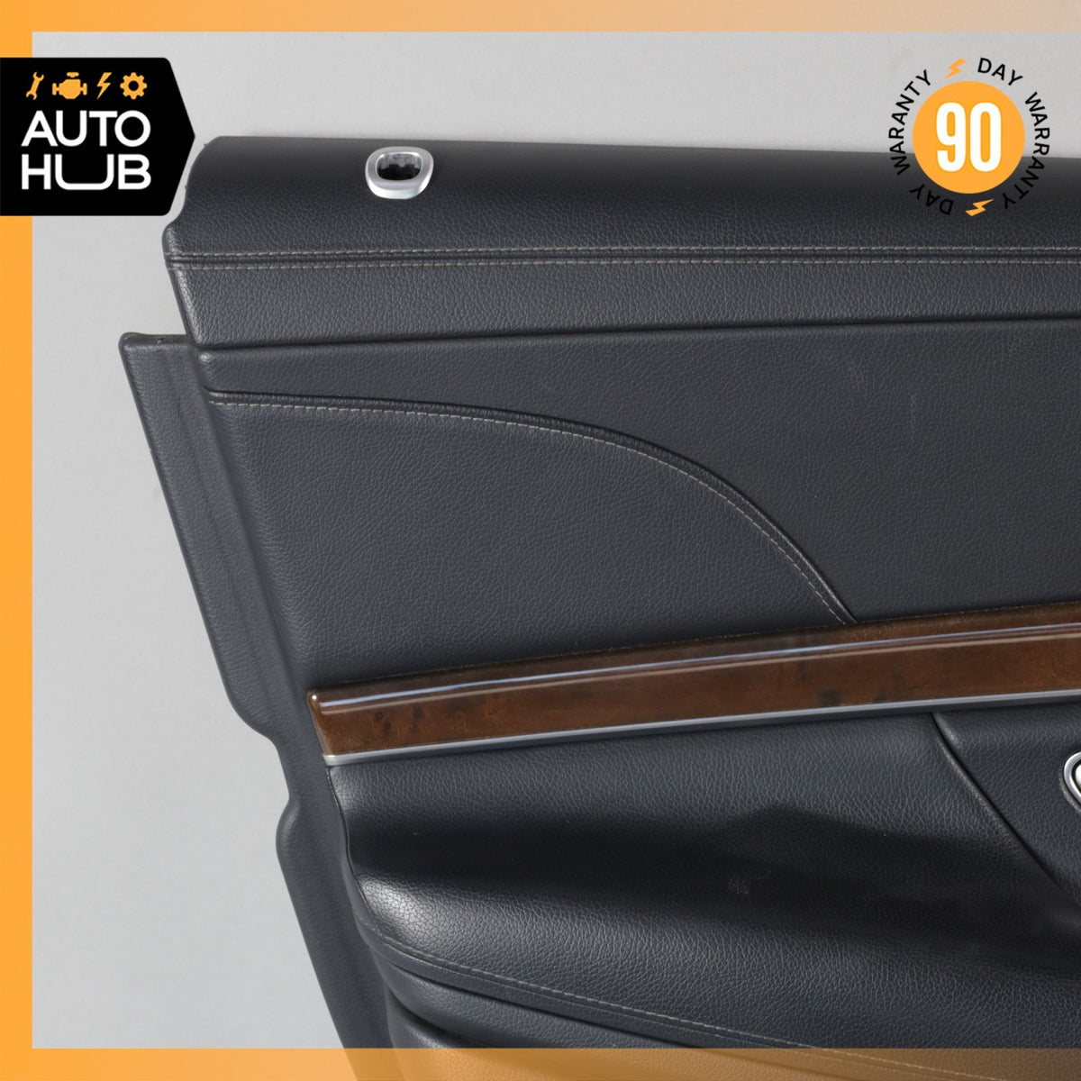 14-17 Mercedes W222 S550 S550e Front Left Driver Side Door Panel Black OEM - photo 4