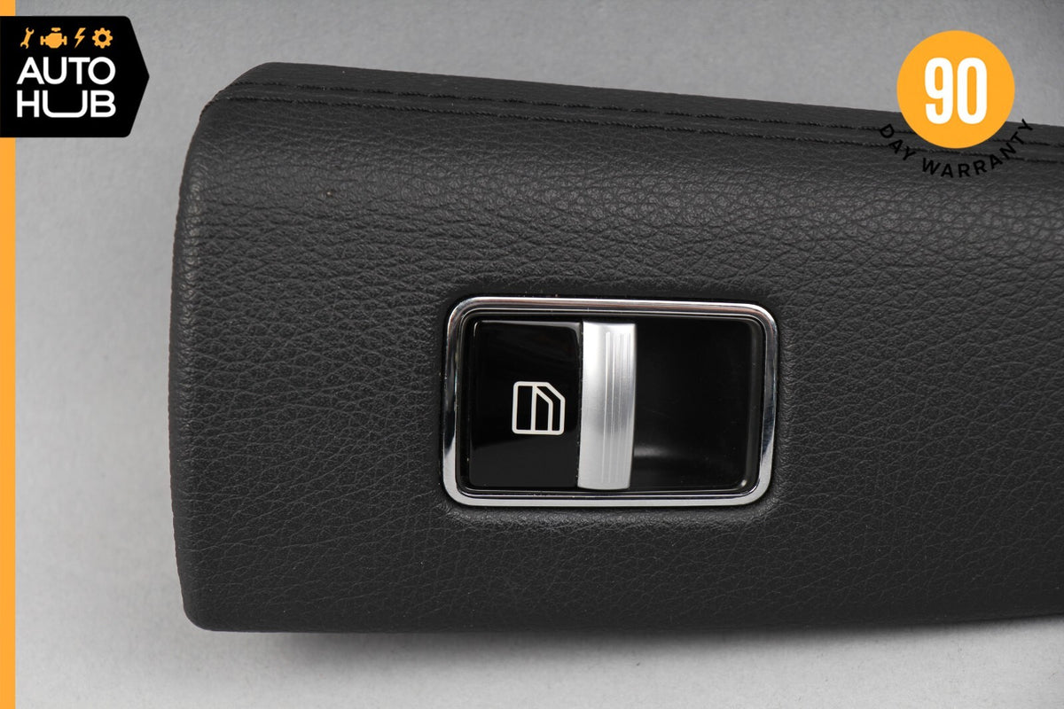 10-13 Mercedes W221 S550 S400 Front Right Side Window Control Switch Black OEM - photo 2