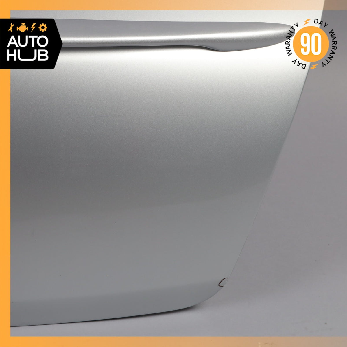 03-10 Bentley Continental GT Coupe Trunk Lid Panel Assembly Silver OEM - photo 5