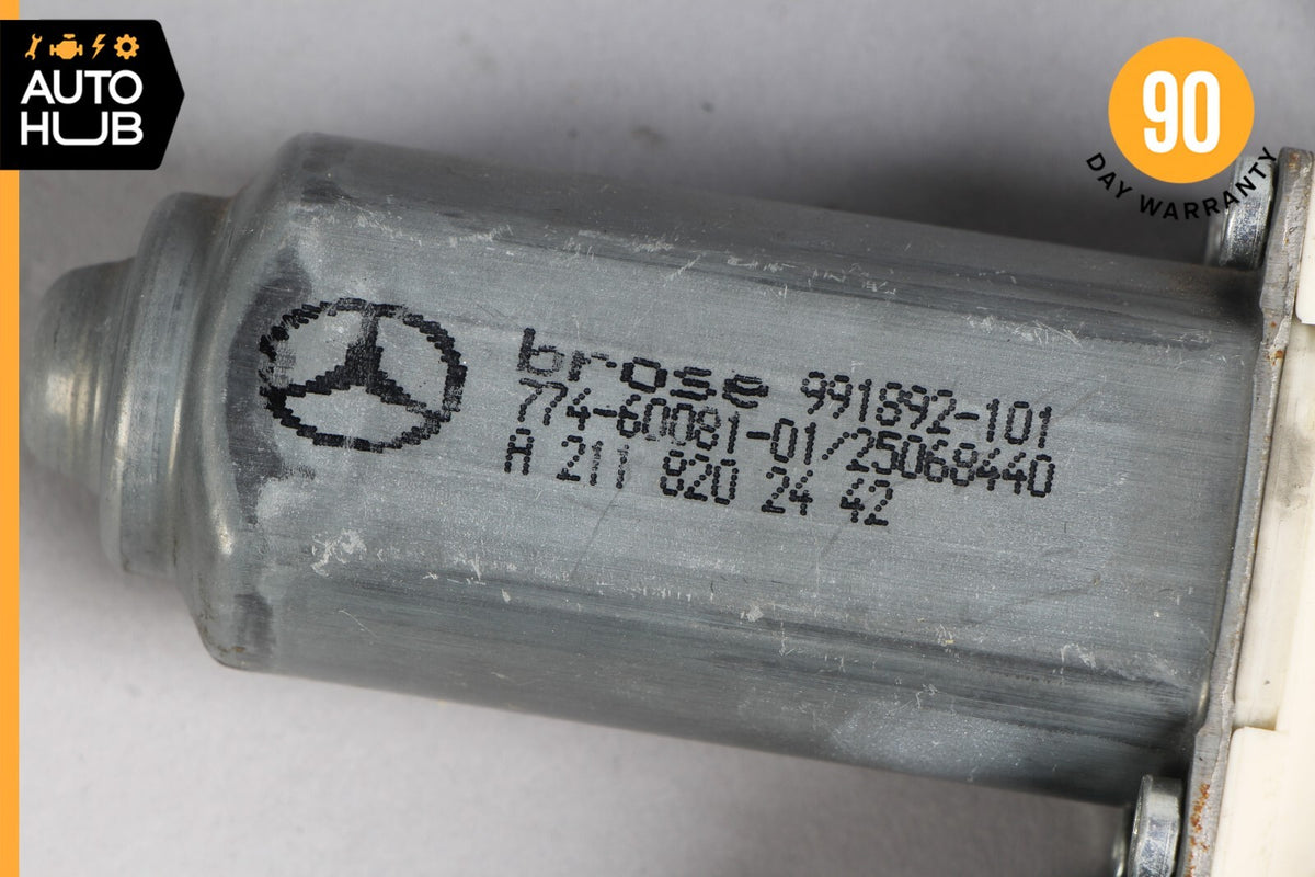 03-09 Mercedes W211 E350 E500 E550 Rear Right Side Window Regulator Motor OEM - photo 9