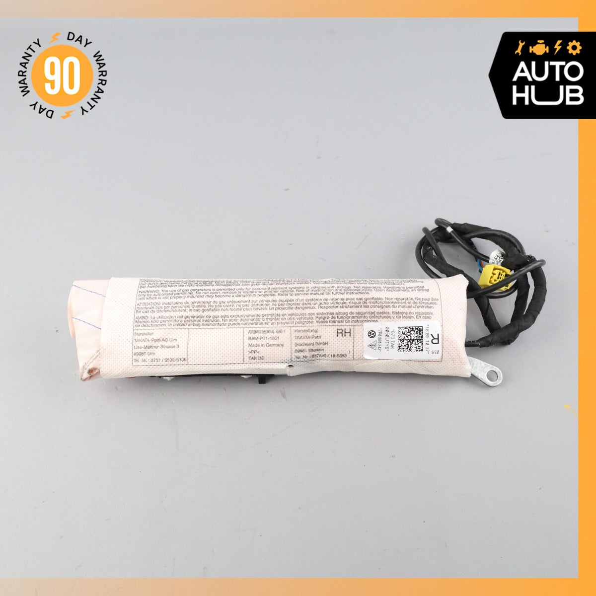 11-18 Porsche Cayenne 958 Turbo Front Right Passenger Side Seat Airbag OEM - photo 1