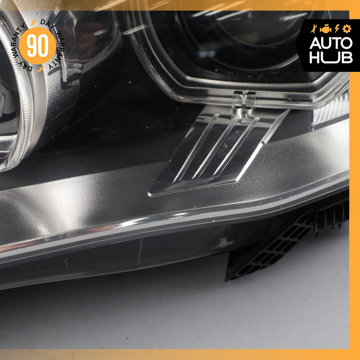 14-19 BMW F15 X5 X6M Left Driver Side Xenon HID Headlight Lamp 7424177  OEM - photo 8