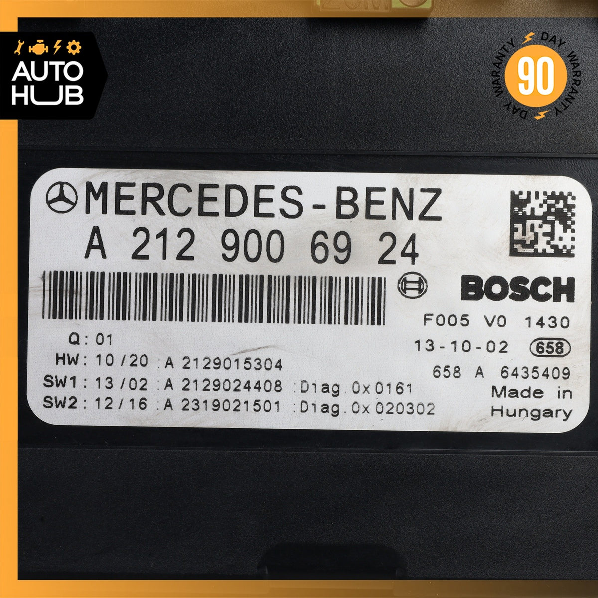10-20 Mercedes W212 E250 CLS63 SLK250 Front SAM Module Relay Fuse Box OEM - photo 8