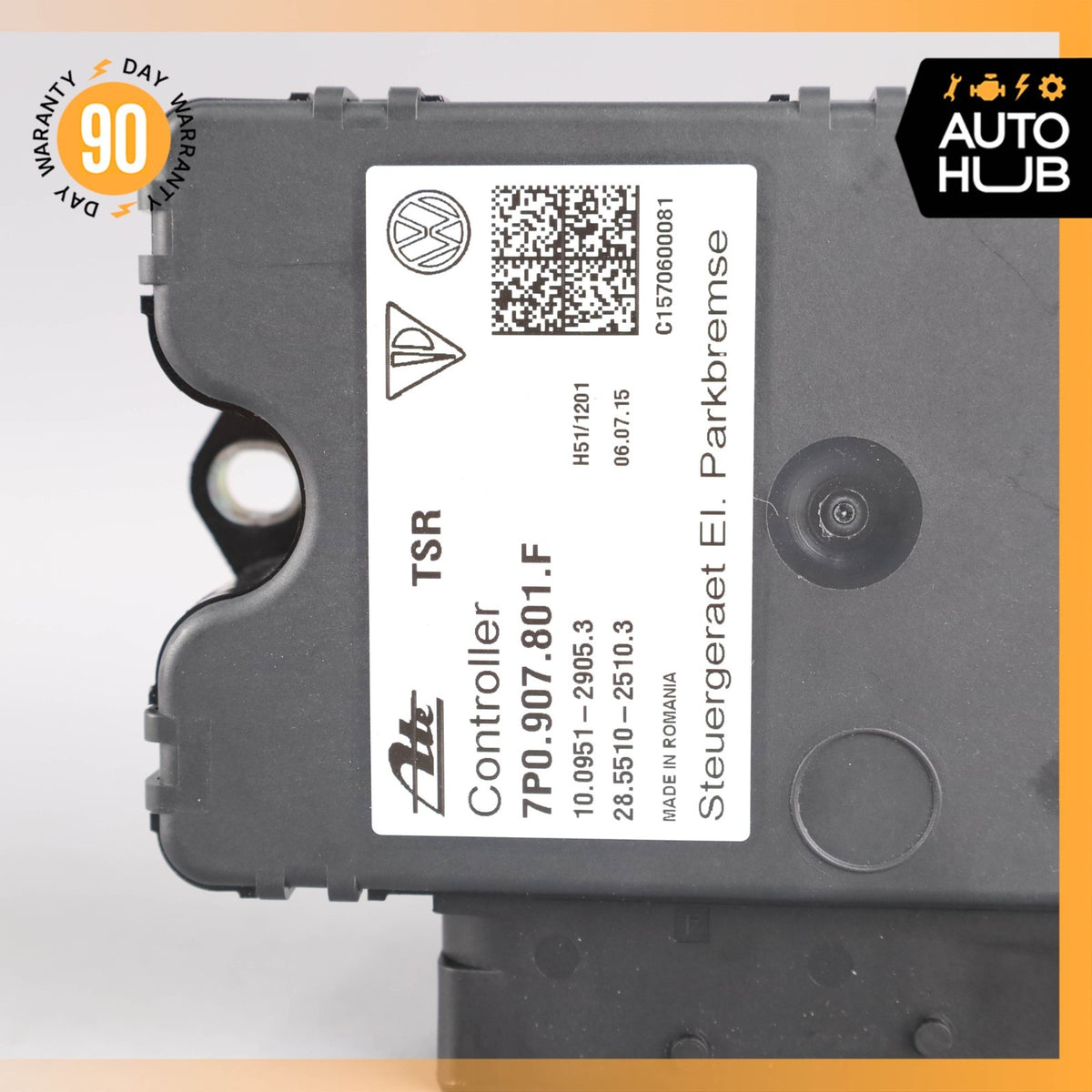 11-18 Porsche Cayenne 958 Electronic Parking Brake Control Module 7P0907801F OEM - photo 8