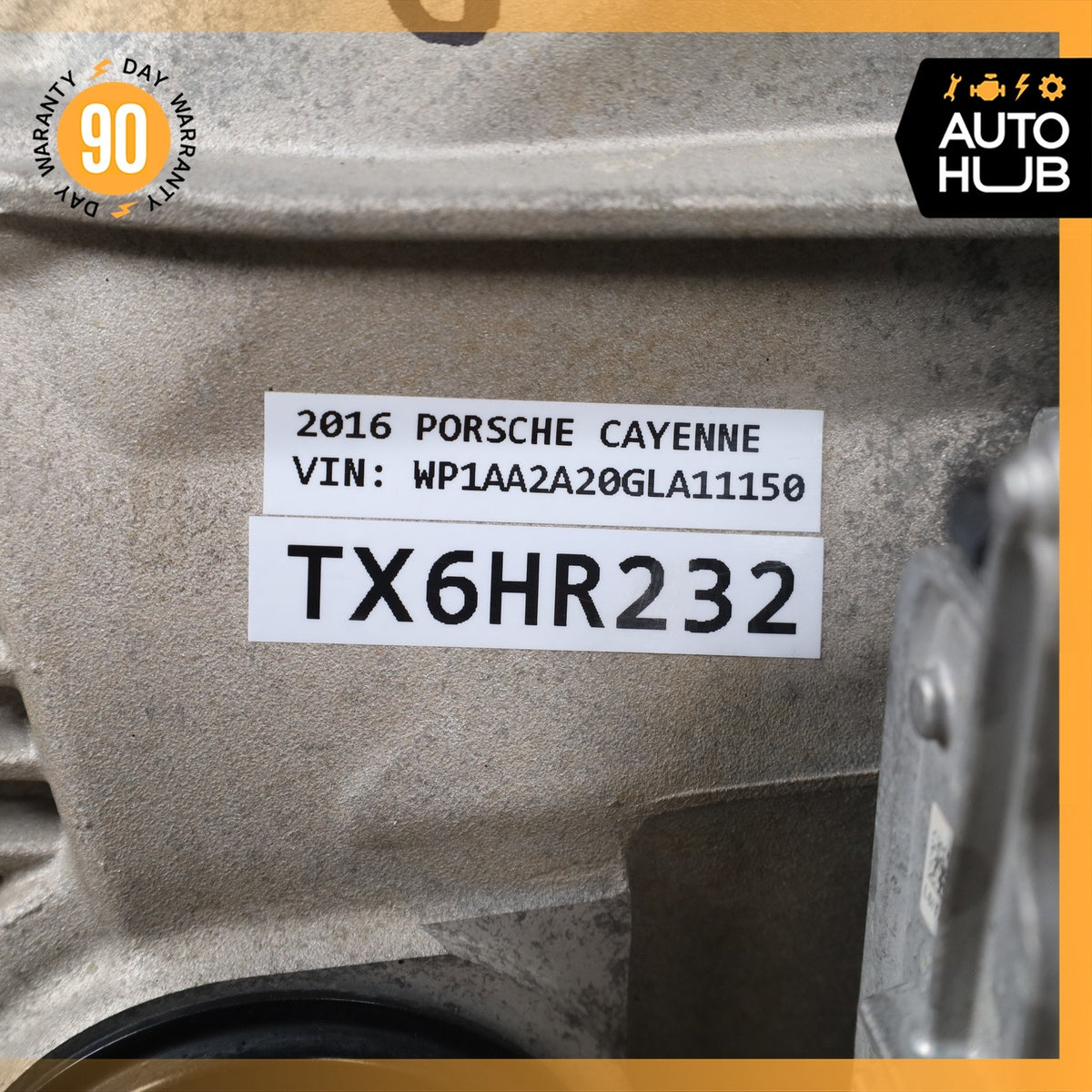 16-18 Porsche Cayenne 958 VR6 Transmission Transfer Case Gear Box w/ Module OEM - photo 18