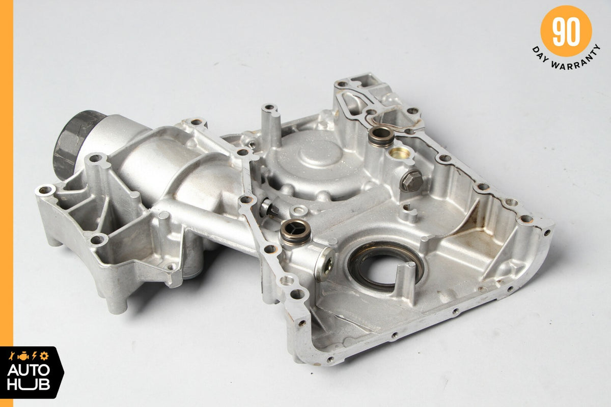97-04 Mercedes R170 SLK230 C230 Timing Cover Oil Filter Housing 1110150901 OEM - photo 7