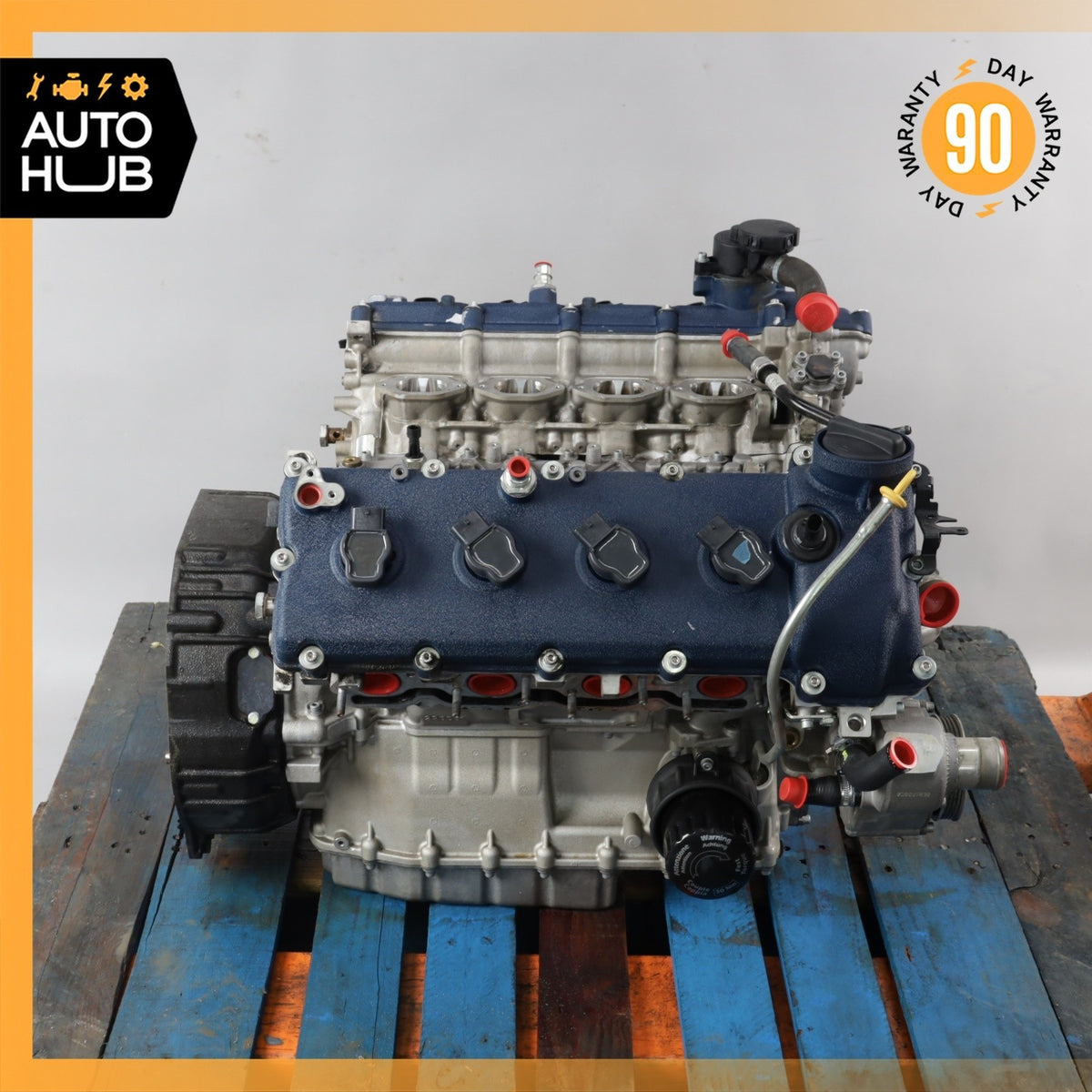 04-16 Maserati GranTurismo M145 4.2L V8 F136U Engine Motor Assembly OEM 66k - photo 7