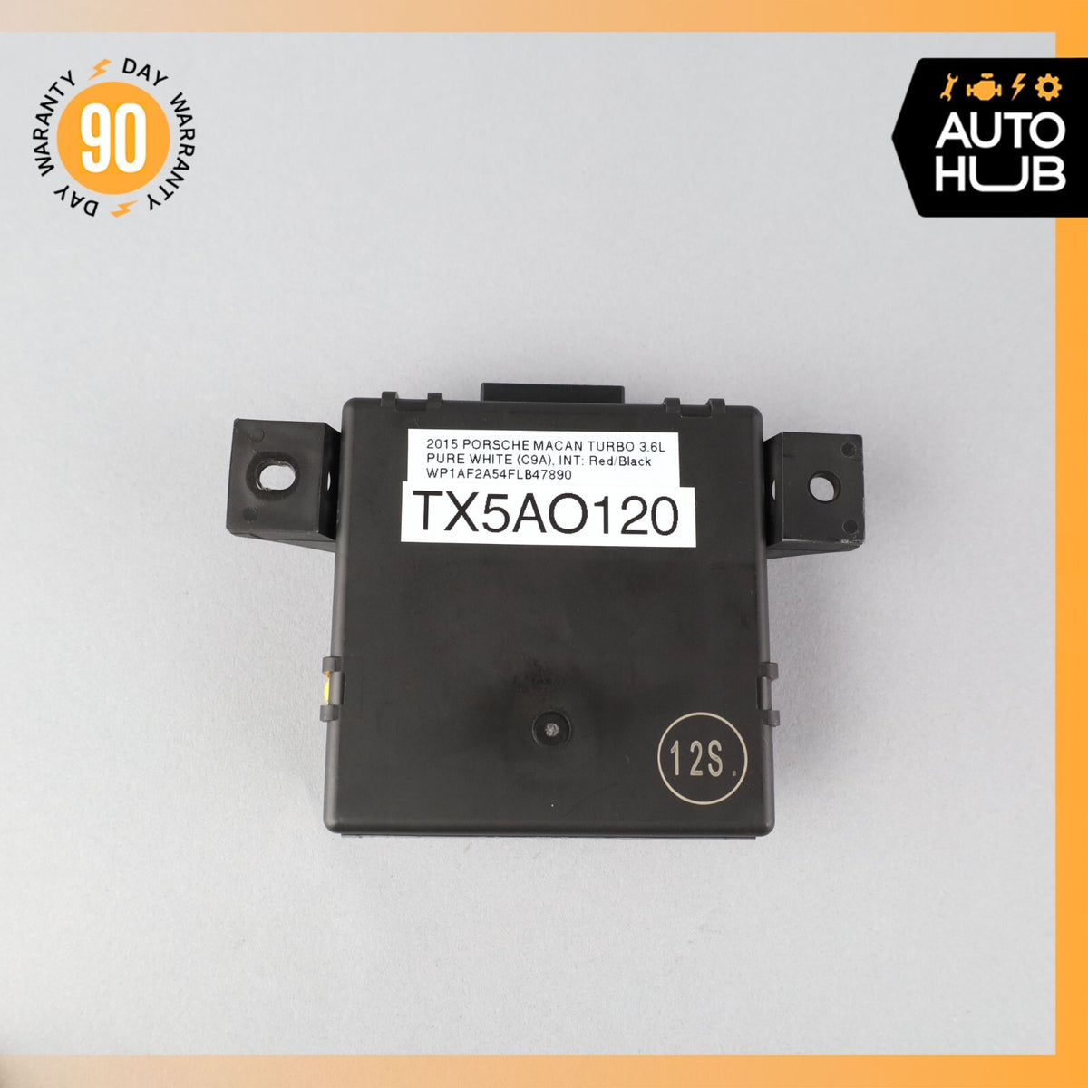2015 Porsche Macan Turbo 95B Gateway Control Module 95B907530D OEM - photo 8