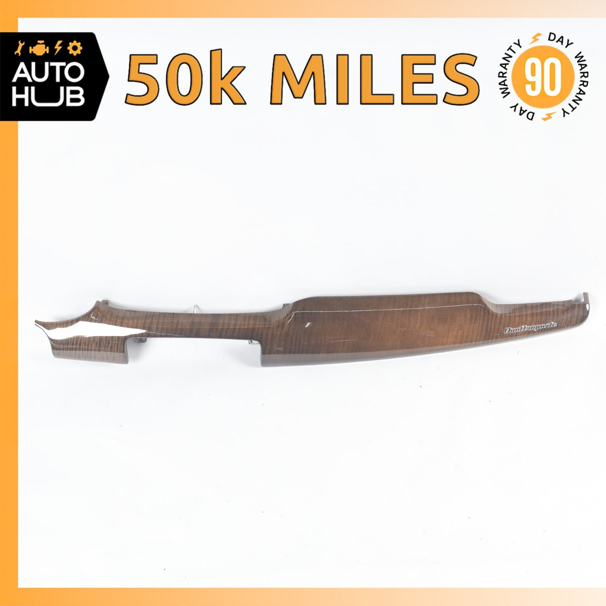 14-17 Maserati Quattroporte M156 Center Dashboard Dash Trim Molding Wood OEM 50k - photo 1