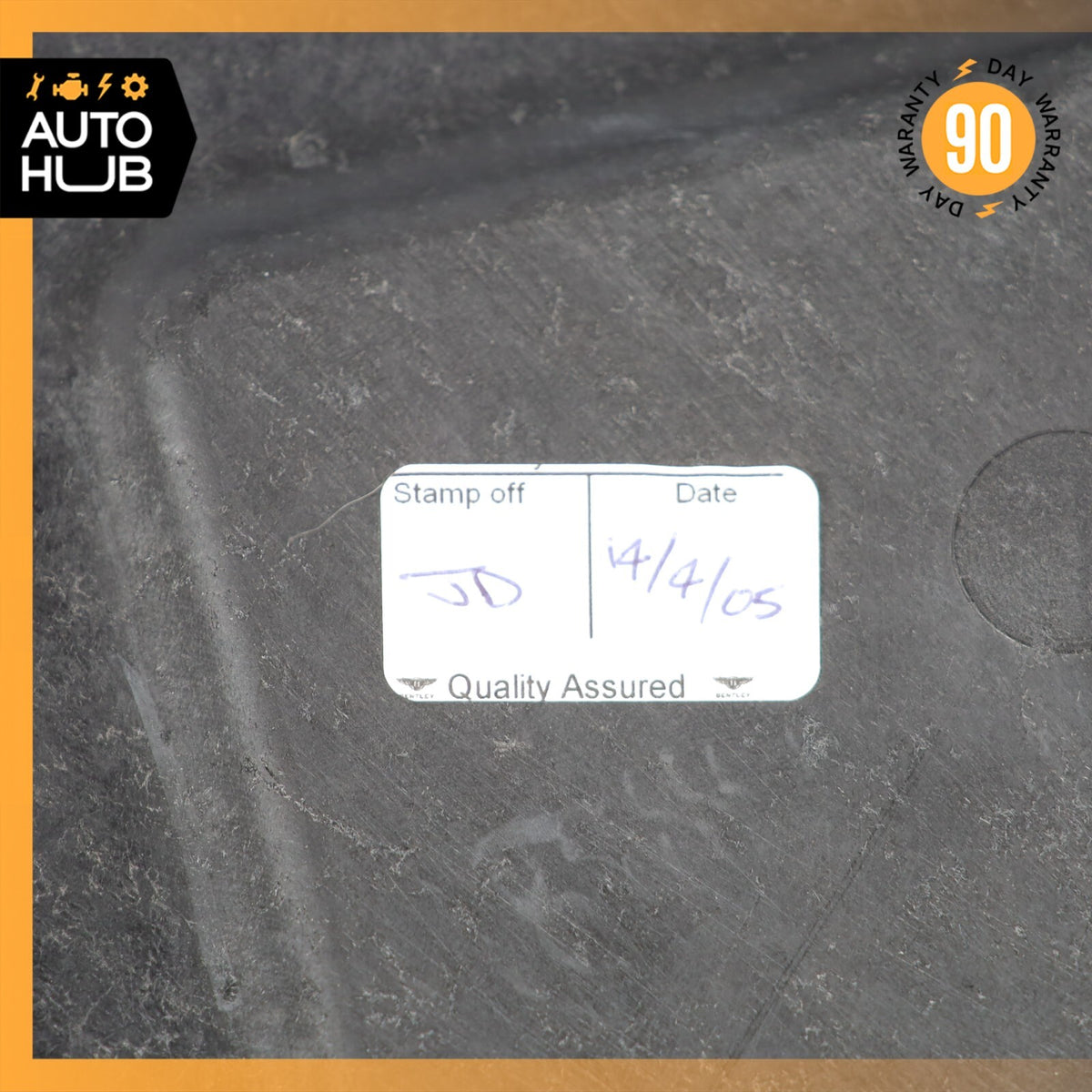 03-10 Bentley Continental GT Rear Right or Left Seat Top Upper Cushion OEM 31k - photo 23