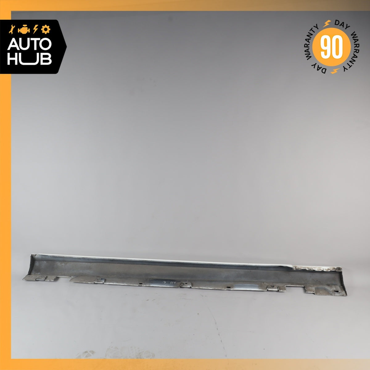 17-23 Mercedes W213 E300 E400 Sport AMG Left Rocker Panel Side Skirt White OEM - photo 13
