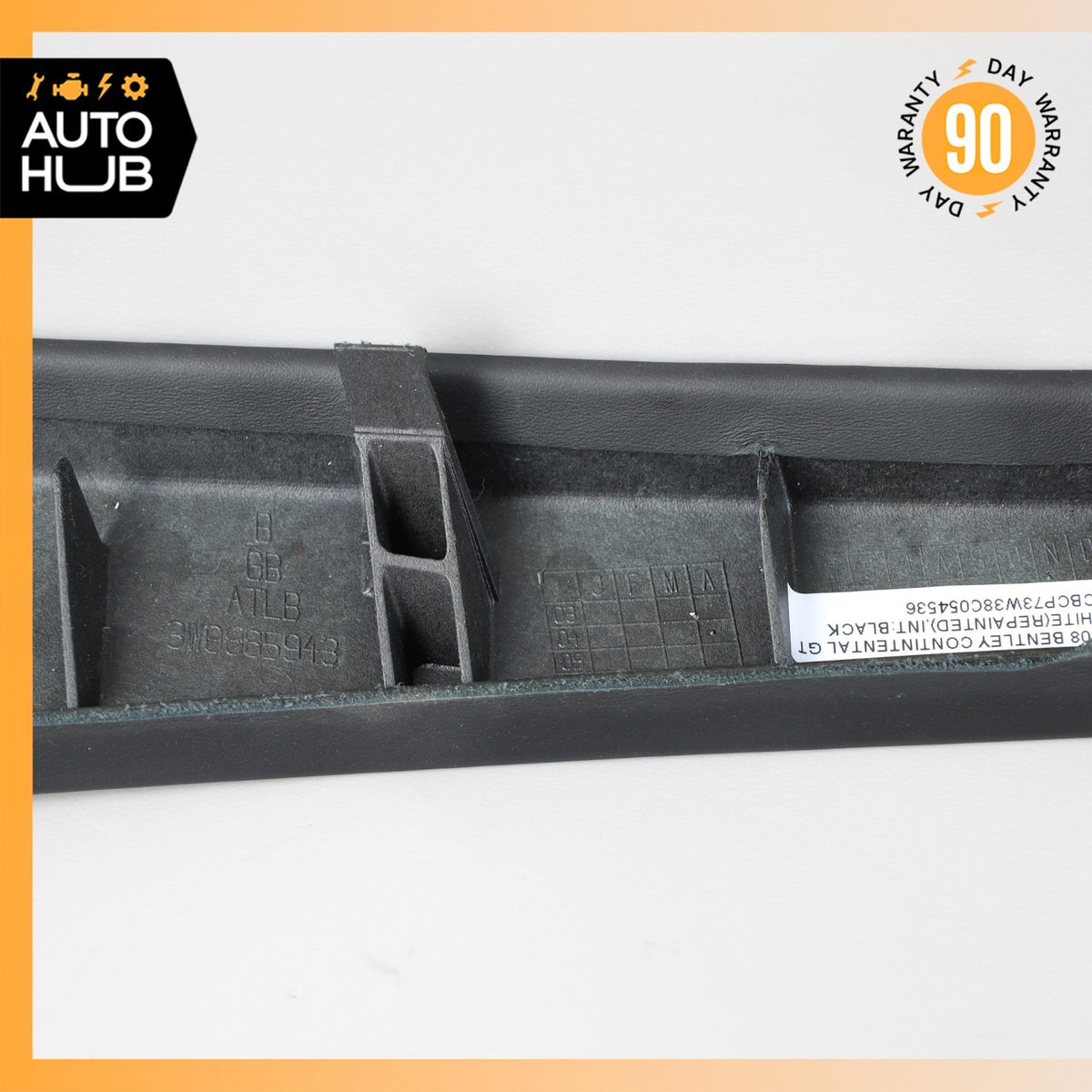 03-10 Bentley Continental Rear Center Console Armrest Left Side Trim Cover OEM - photo 9