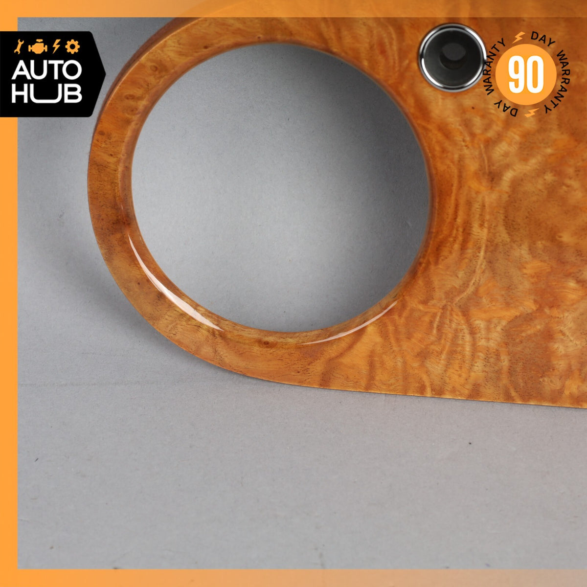 03-13 Bentley Continental GT GTC Dash Panel Speedometer Bezel Trim Wood OEM - photo 3