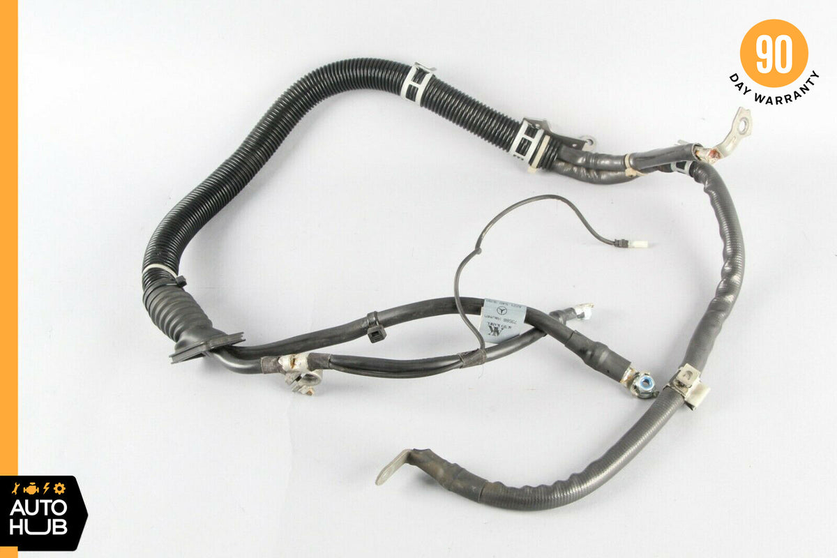 12-13 Mercedes W221 S550 4.6L Battery Starter Alternator Cable Harness OEM - photo 1