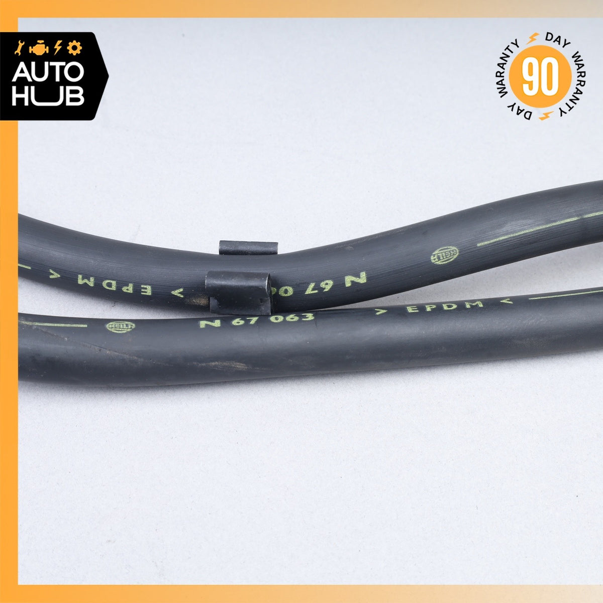 Aston Martin DB9 DBS Headlight Windshield Washer Hose Pipe Line OEM 34k - photo 9