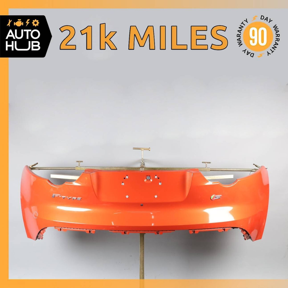 14-20 Jaguar X152 F-Type Rear Bumper Cover Assembly OEM 21k - photo 1