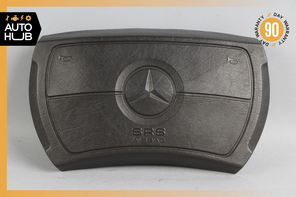 90-92 Mercedes R129 300SL 500SL Driver Steering Wheel Airbag Air Bag Black OEM - photo 1