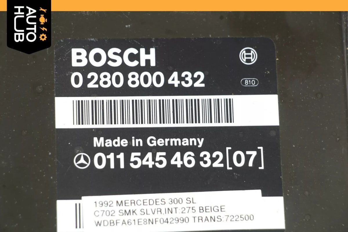 90-93 Mercedes R129 300SL ECU Engine Control Module Unit 0115454632 OEM - photo 6