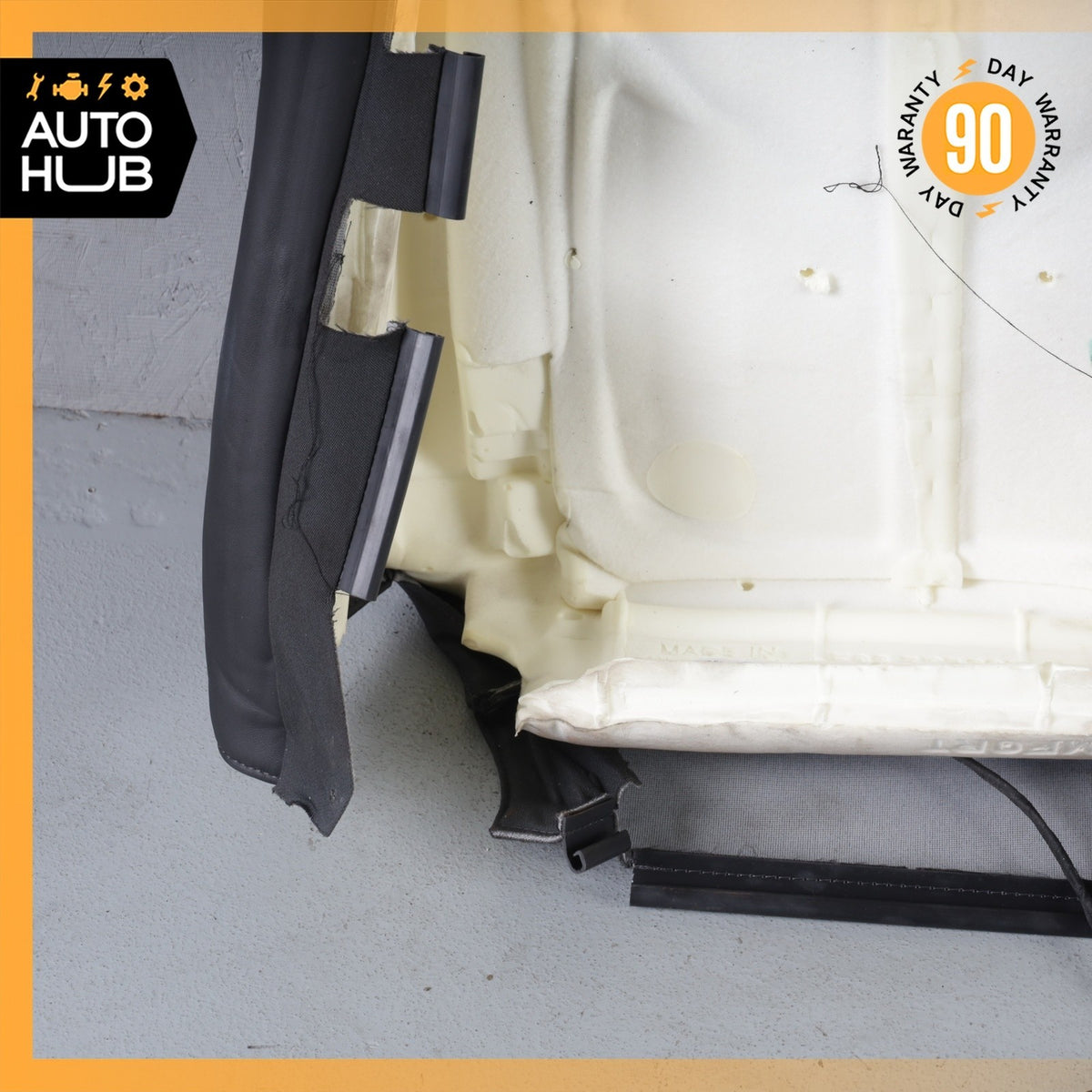 15-18 Porsche Macan 95B Front Right Side Seat Upper Cushion Leather Black OEM - photo 17