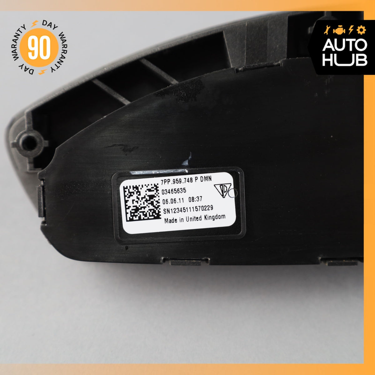 11-18 Porsche Cayenne 958 Turbo Front Right Side Seat Control Switch OEM - photo 9