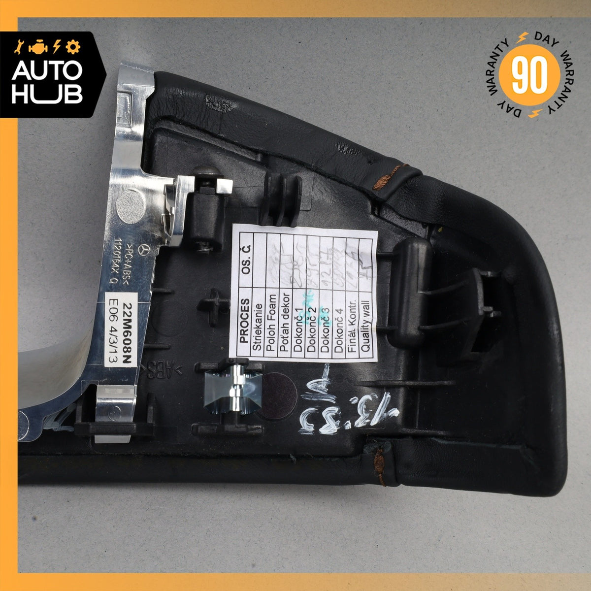 14-20 Mercedes W222 S550 S63 AMG S600 Center Console Trim Nappa OEM - photo 14