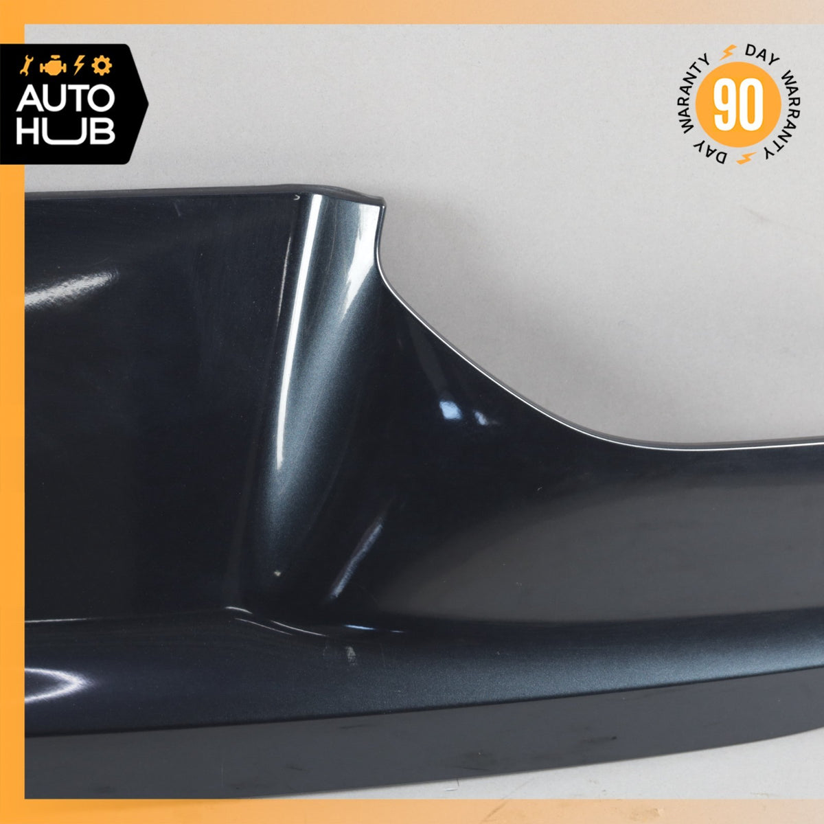 BMW G12 740Li Trunk Boot Lid License Plate Shell Panel Gray 7424734 OEM - photo 3