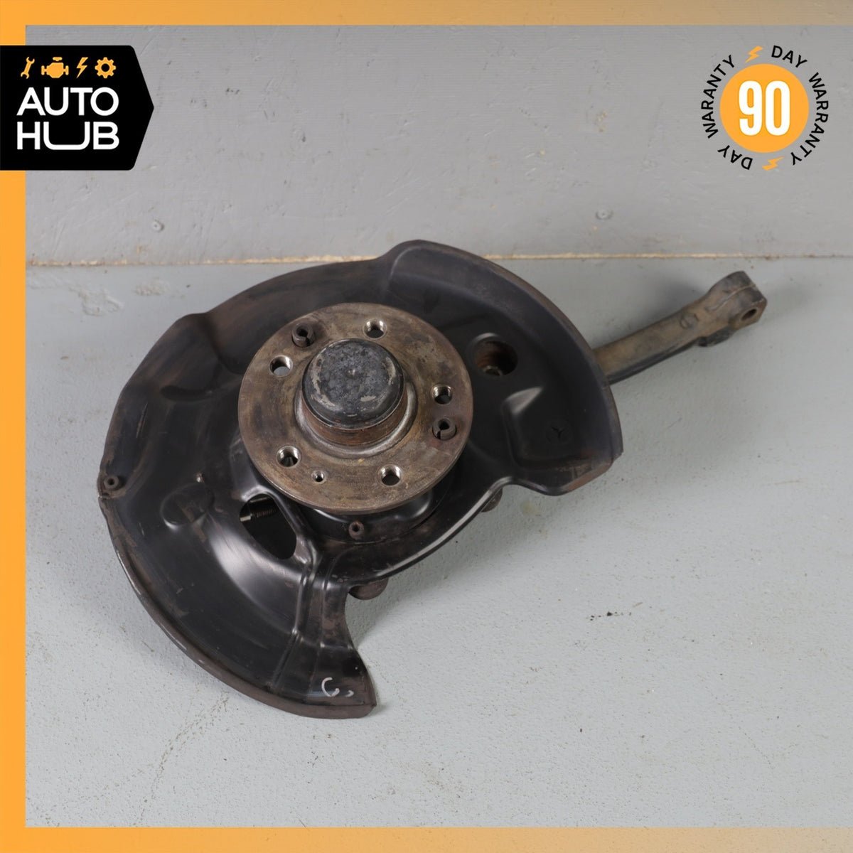 Mercedes W140 300SE Front Right Side Spindle Knuckle Hub OEM - photo 2