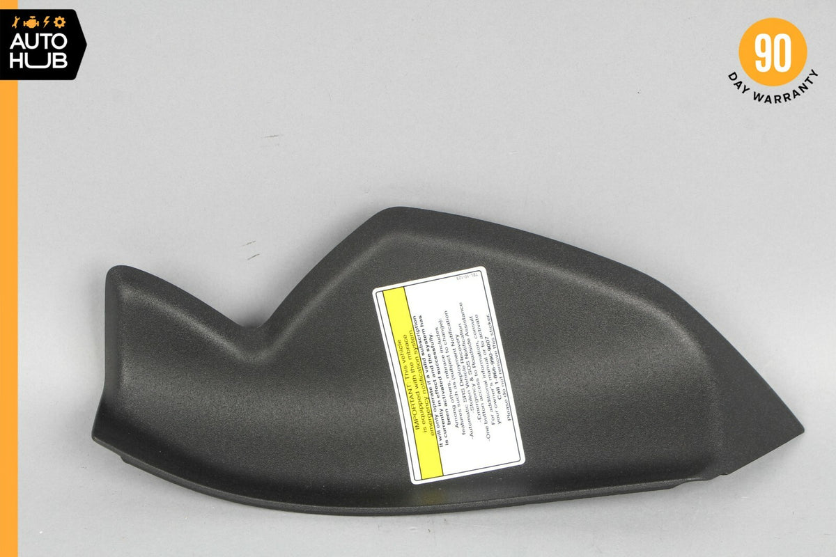 12-20 Mercedes R172 SLK350 SLC300 Left Dashboard Dash Cover Panel Trim Black OEM - photo 1