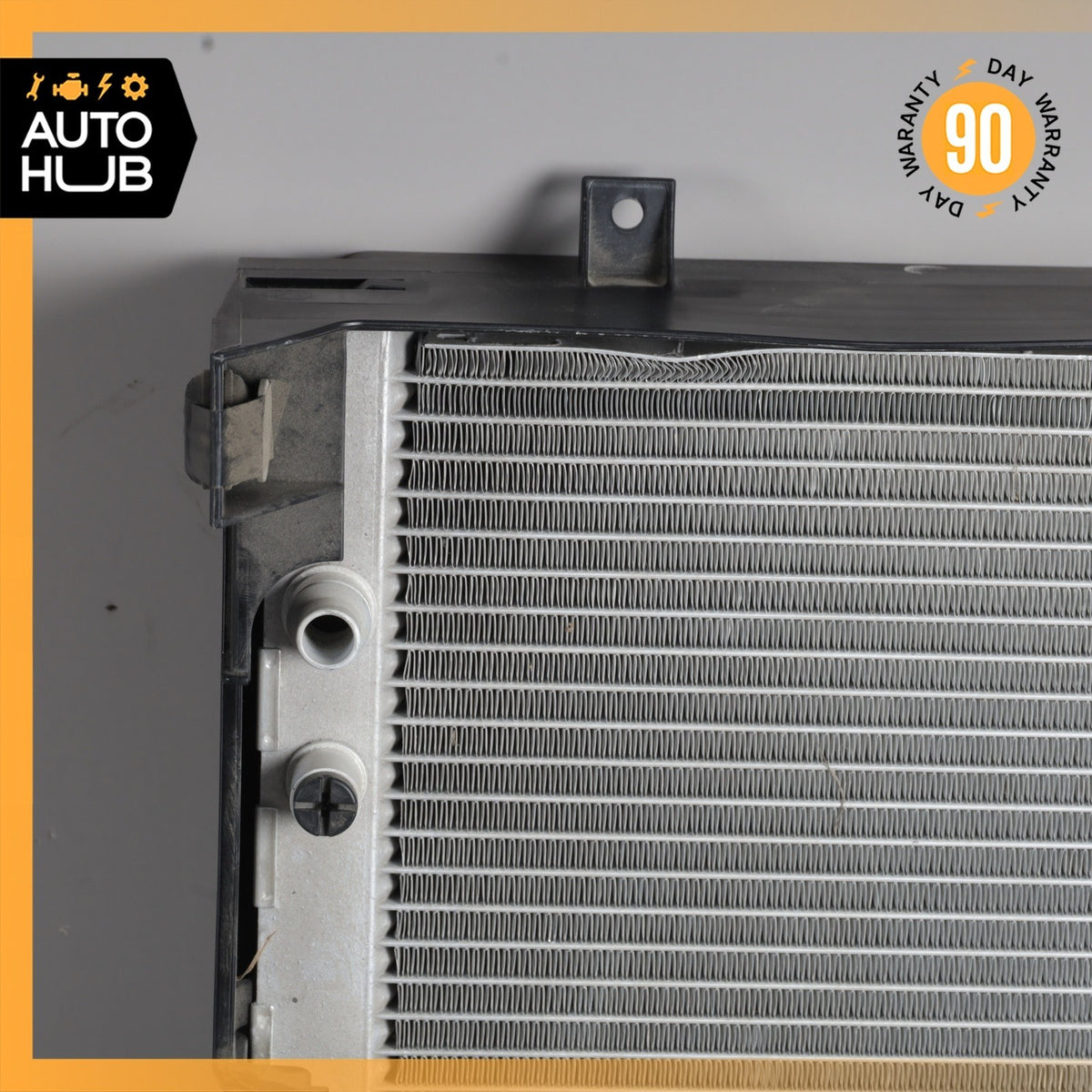 07-14 BMW E70 X5 X6 Left Driver Side Auxiliary Water Radiator OEM - photo 8