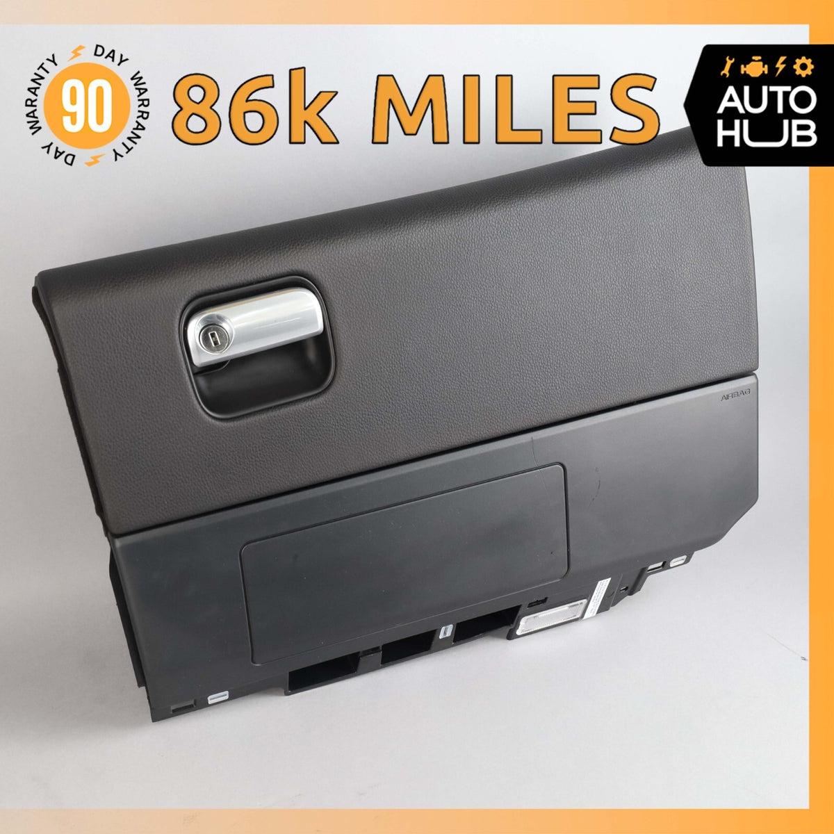 Porsche Panamera 970 Dashboard Glove Box Storage Compartment w/ Knee Airbag OEM - photo 1