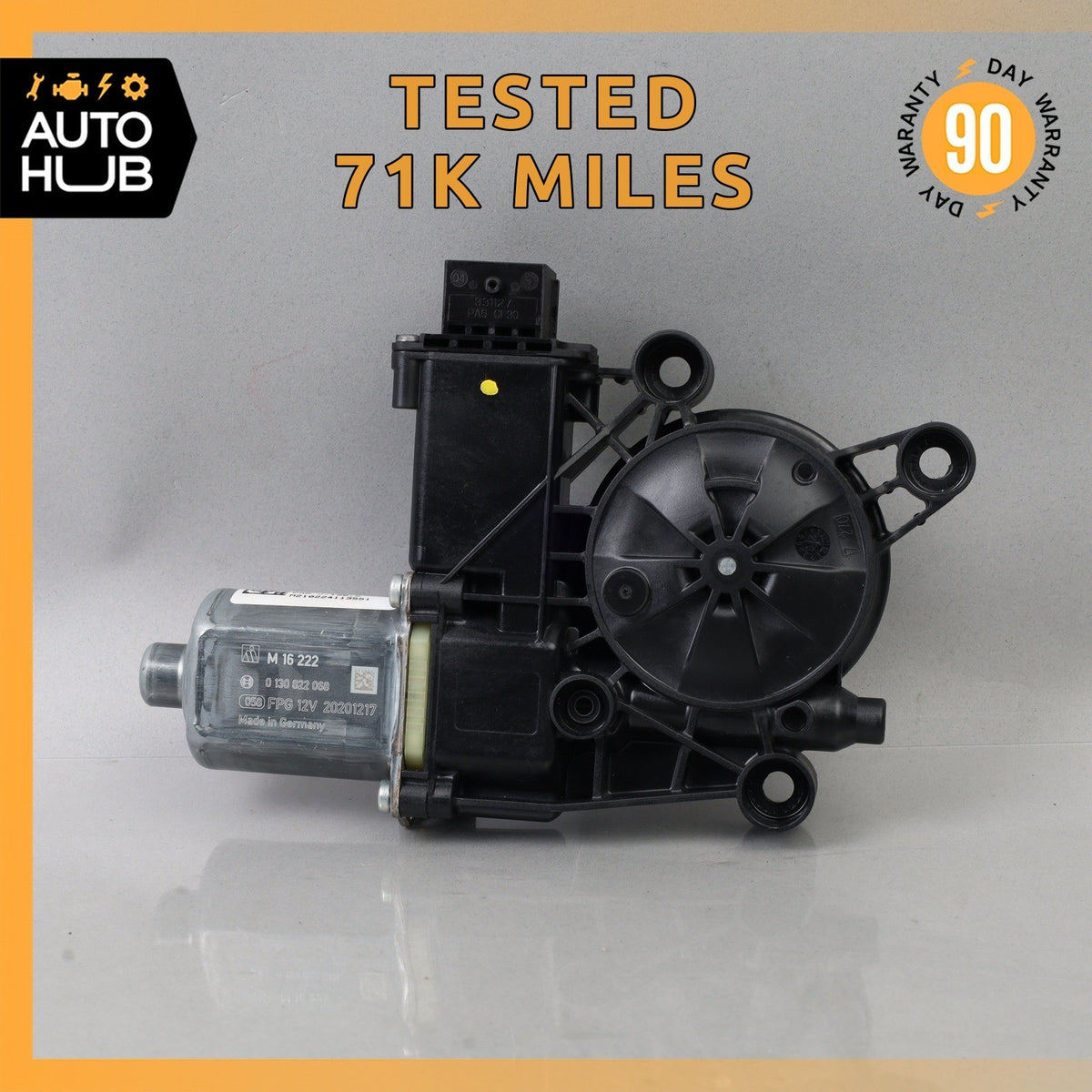17-23 Alfa Romeo 949 Stelvio Front Right Side Window Regulator Motor OEM 71k - photo 1