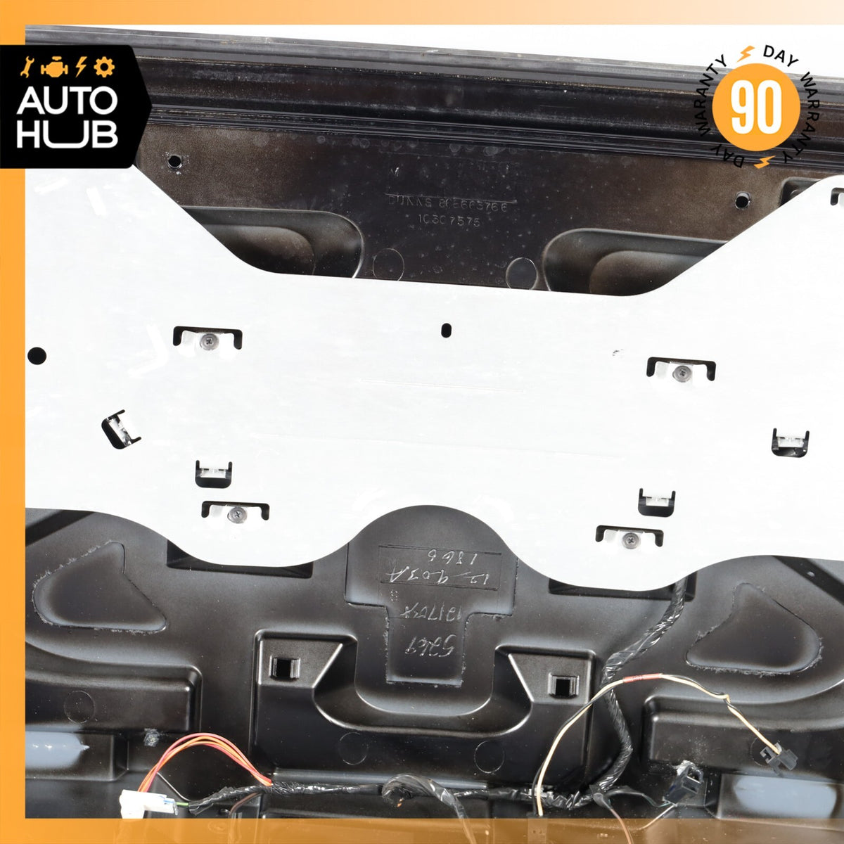 04-09 Cadillac XLR Trunk Lid Panel Assembly Black 10365174 OEM - photo 15