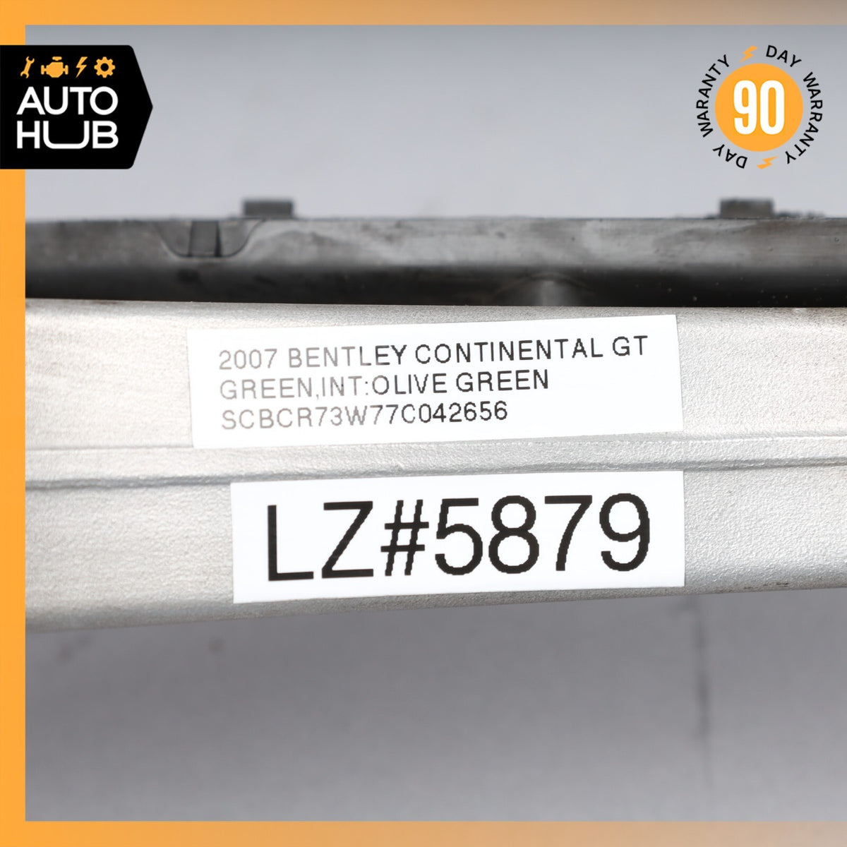 03-12 Bentley Continental GT Rear Left Side Camber Strut Upper Control Arm OEM - photo 12