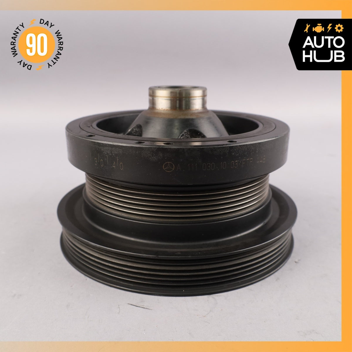 Mercedes R170 SLK230 Crankshaft Crank Pulley 1110301003 OEM - photo 6