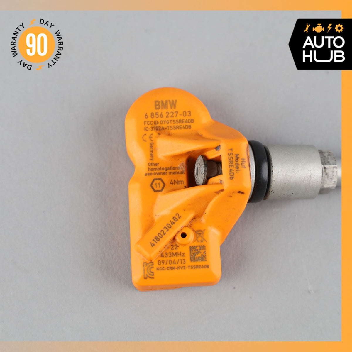 BMW E71 X6M TPMS Tire Pressure Monitor Sensor 6856227 OEM 62k - photo 8