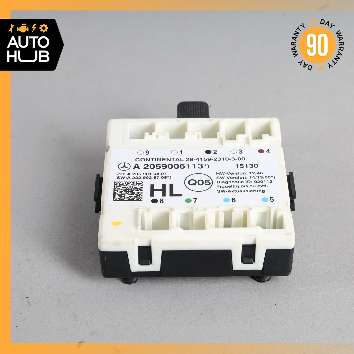 Mercedes W205 C300 C350e Rear Left Driver Side Door Control Module OEM - photo 5