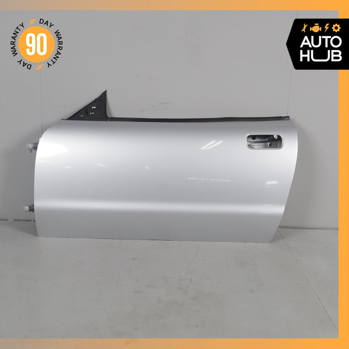 02-07 Maserati M138 Coupe 4200 GT Left Side Door Shell Frame Panel Silver OEM - photo 2