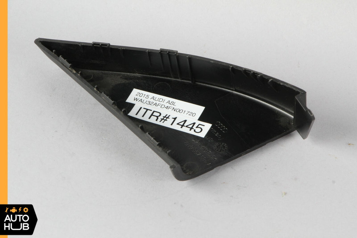 11-17 Audi D4 A8 A8L Interior Corner Window Cover Trim Front Right 4H0857506A - photo 8