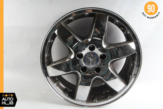Mercedes W163 ML500 ML350 ML320 8.5 X R17 17" Wheel Rim Chrome 1634013302 OEM - photo 1