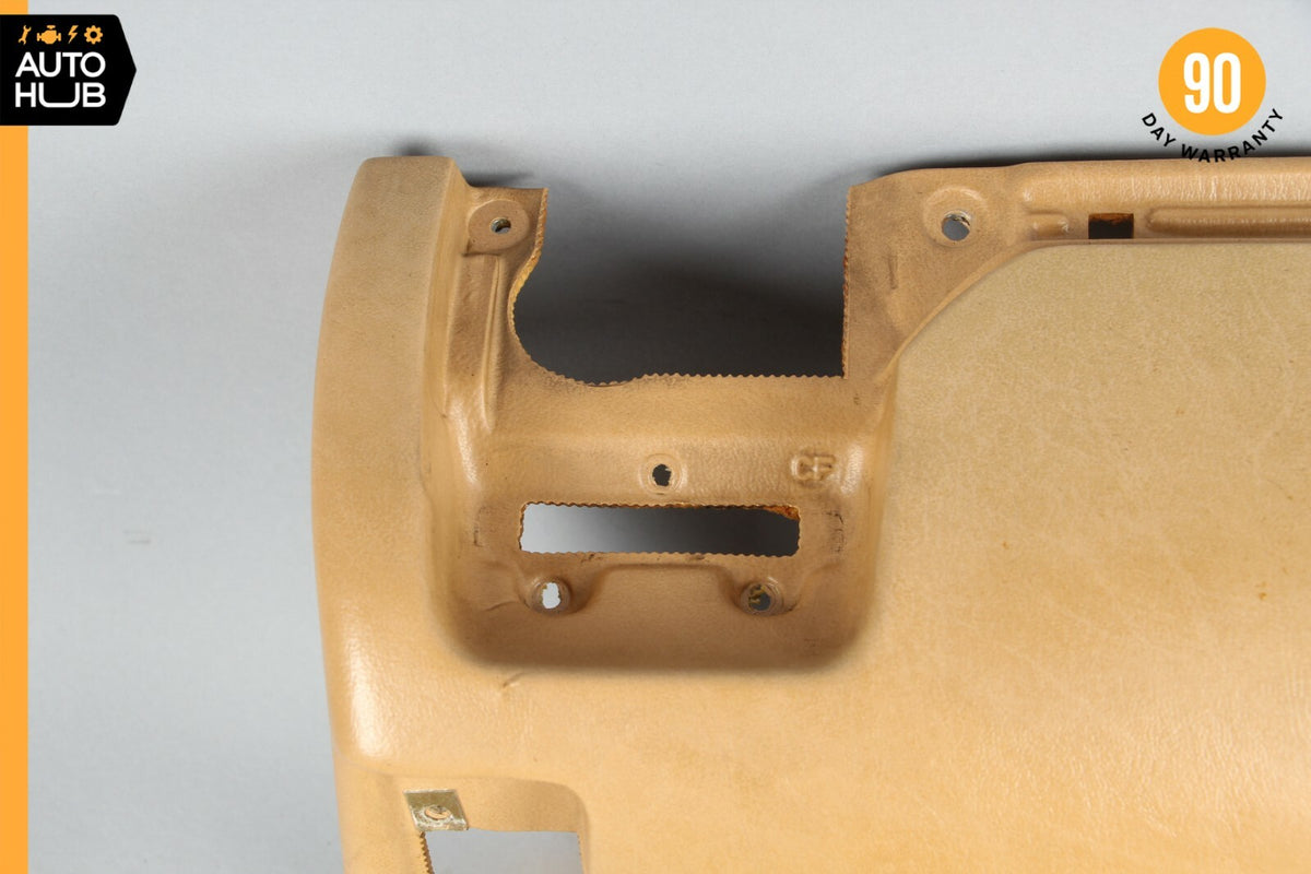 86-95 Mercedes W124 300D E420 Left Driver Side Dash Knee Lower Cover Java OEM - photo 2