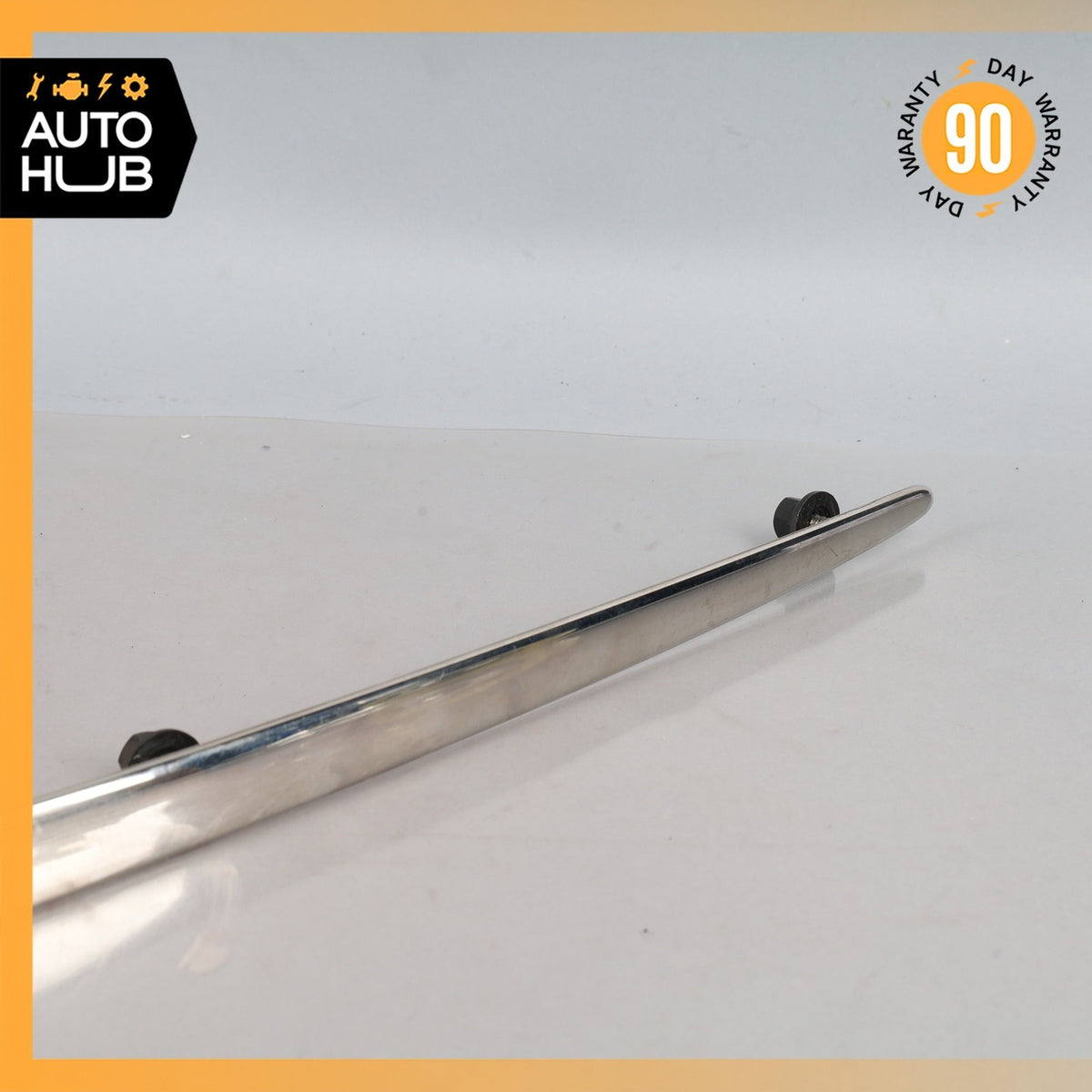 03-10 Bentley Continental GTC GT Rear Left Side Bumper Molding Trim Chrome OEM - photo 4
