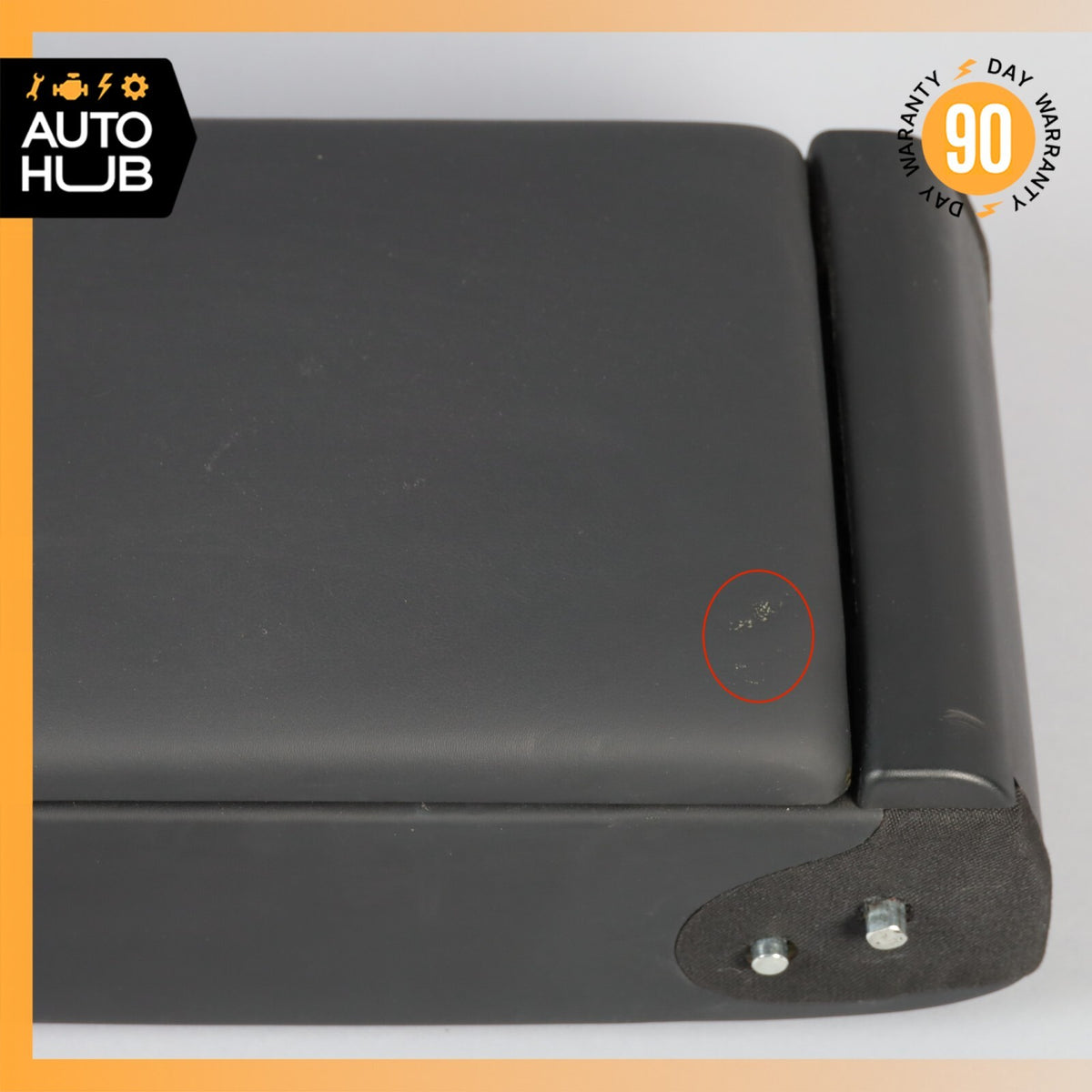 07-09 Mercedes W221 S63 S550 Rear Center Console Arm Rest Armrest Designo OEM - photo 6