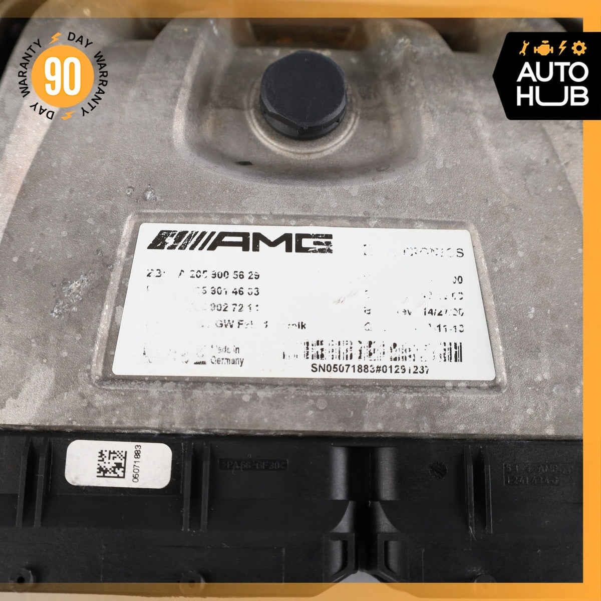 16-21 Mercedes W205 C63 AMG Dynamic Suspension Computer Control Module Unit OEM - photo 9