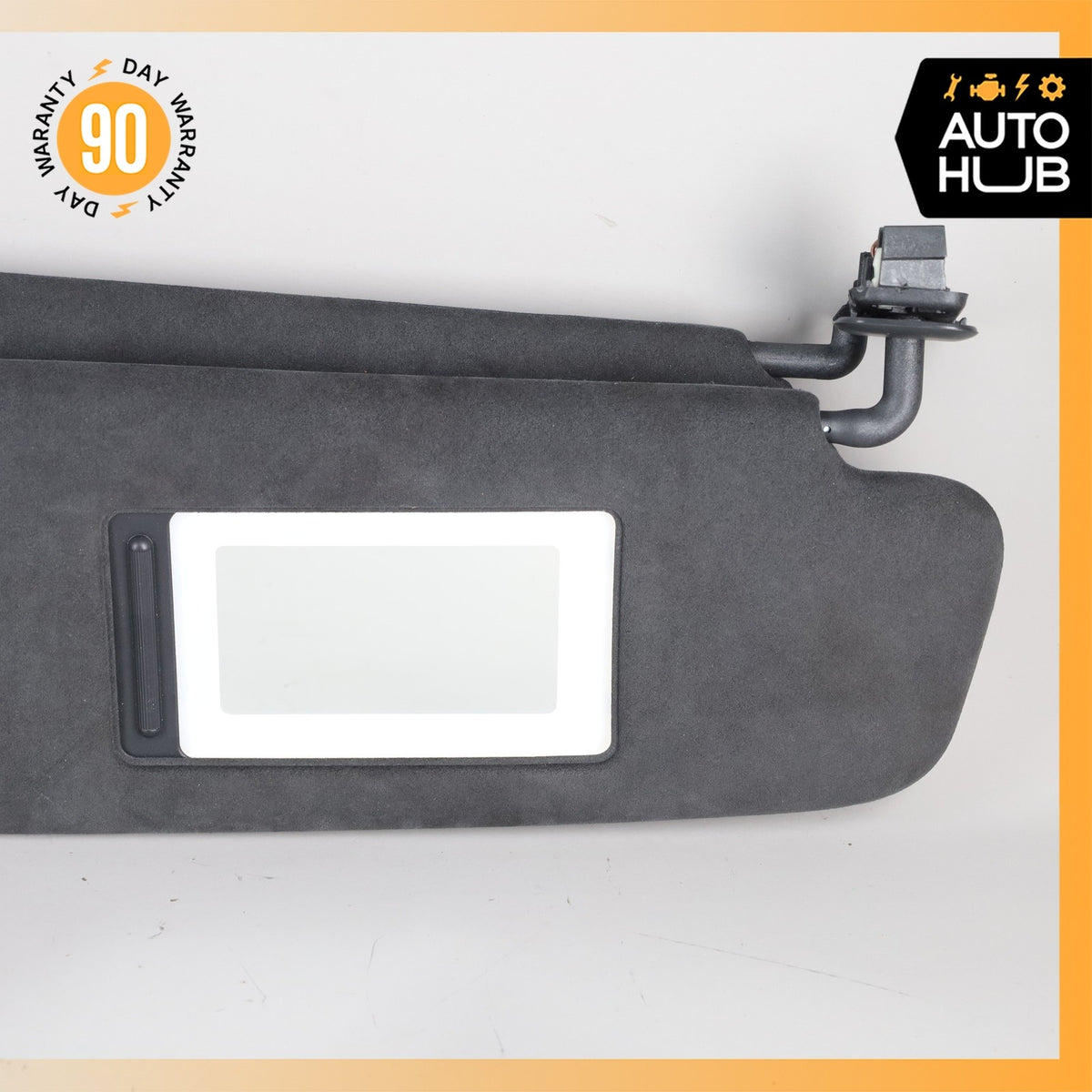 15-18 Porsche Cayenne 958 Turbo Sun Visor Sunvisor Right Side Suede OEM - photo 10